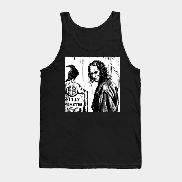 The Crow Tank Top by Art Of Lunatik